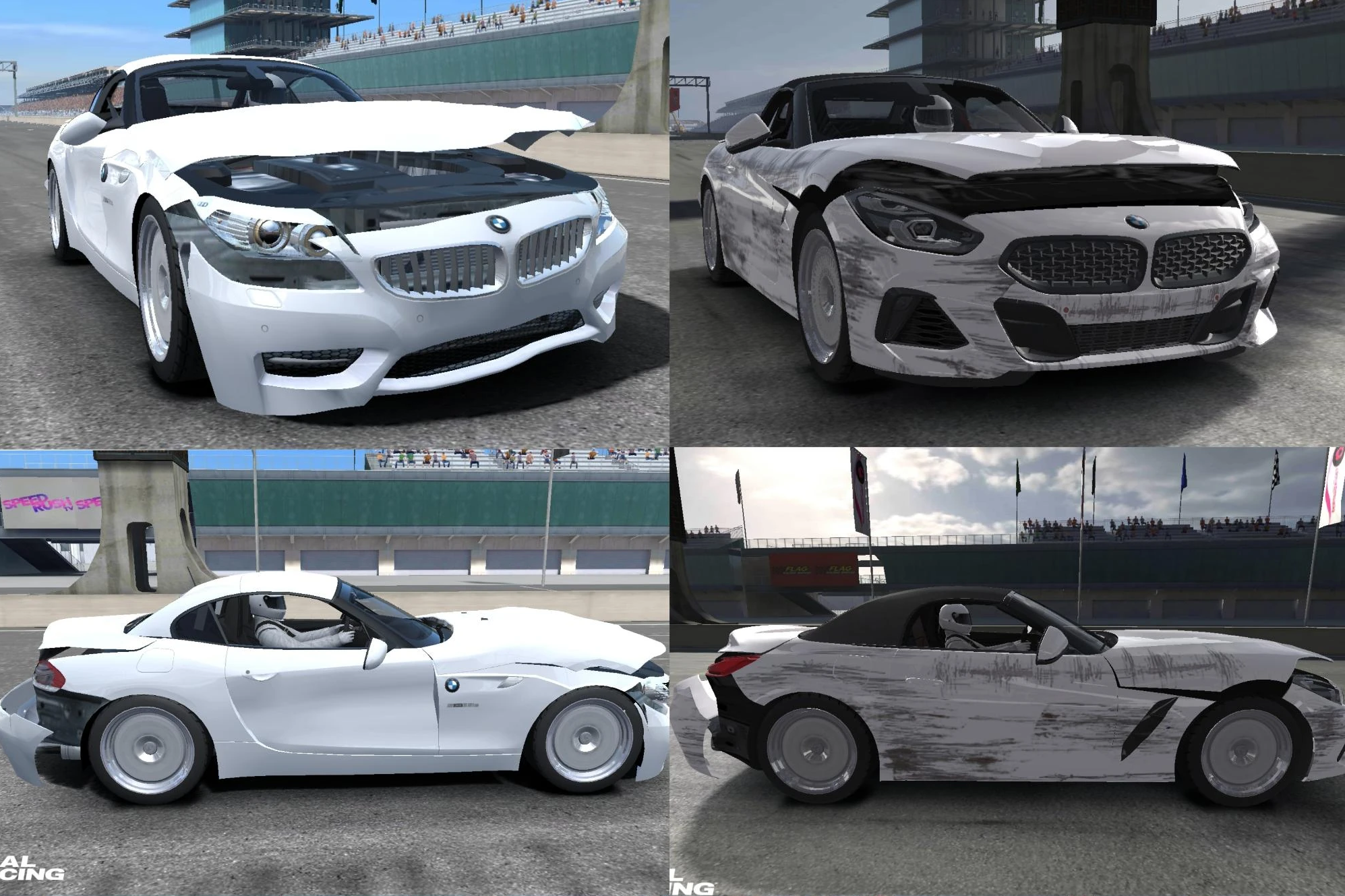 Real Racing 3 Realistic Damage and Physics